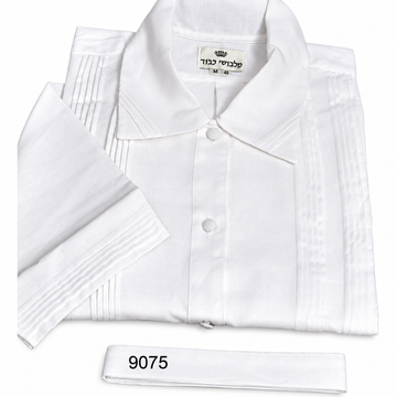 White Kittel — Full Tucks, No Lace