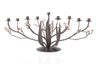 Bronze Narcissus Menorah | Judaica Square Lakewood