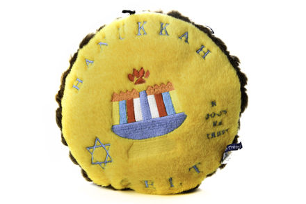 Crystal Menorah — detail | Judaica Square Lakewood
