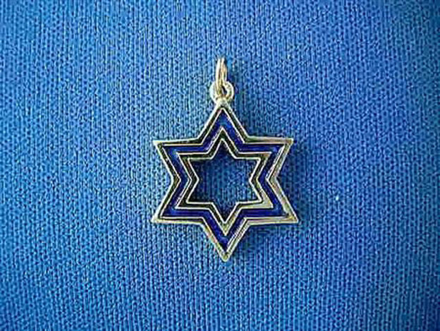 Star of David Pendant — alternate view | Judaica Square Lakewood