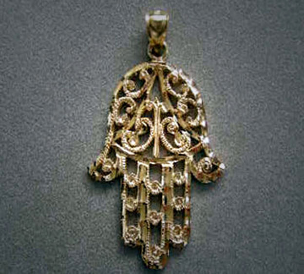 Large Hamsa — alternate view | Judaica Square Lakewood