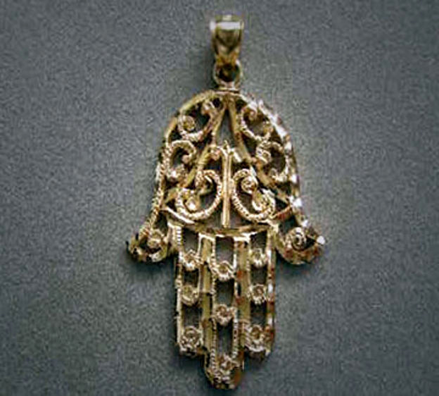 Large Hamsa — alternate view | Judaica Square Lakewood