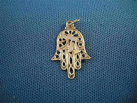 Petite Chai Hamsa | Judaica Square Lakewood