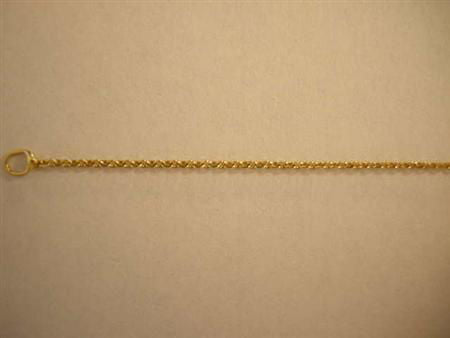 #GBROPE 14K Yellow Gold Baby Rope Chain | Judaica Square Lakewood