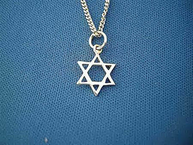 Star of David Pendant — alternate view | Judaica Square Lakewood