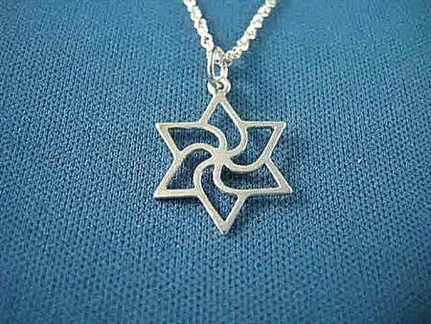 Star of David Pendant — alternate view | Judaica Square Lakewood
