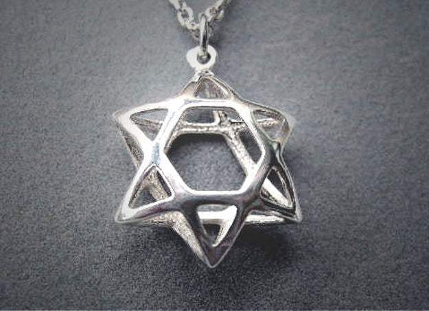 Star of David Pendant — alternate view | Judaica Square Lakewood
