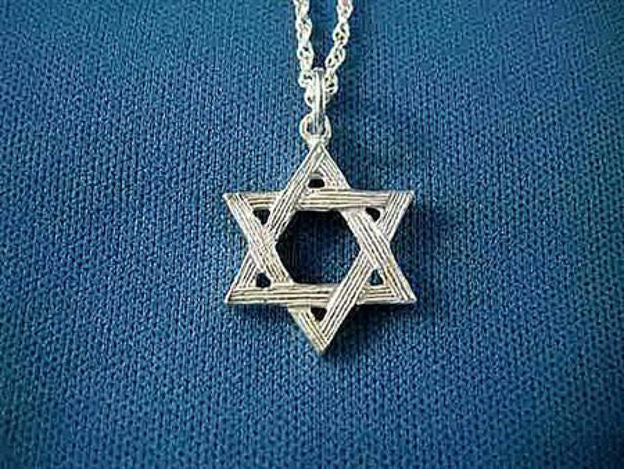 Star of David Pendant — alternate view | Judaica Square Lakewood