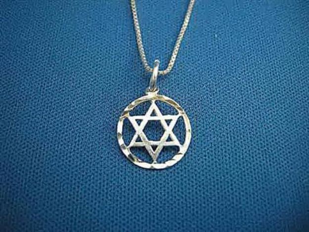 Star of David Pendant — alternate view | Judaica Square Lakewood
