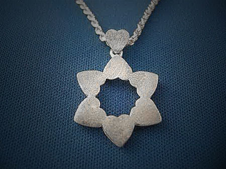 Star of David Pendant (S190)