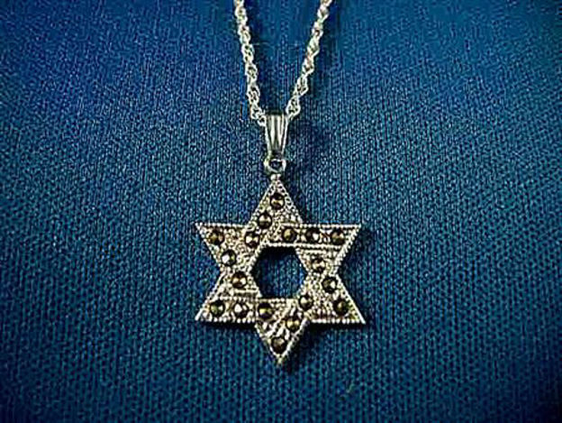 Marcasite Star — alternate view | Judaica Square Lakewood