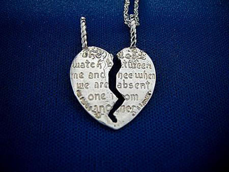 Mizpah Friendship Prayer Pendant