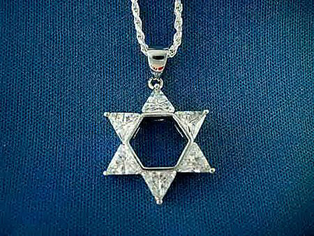 Star of David Pendant (S727)
