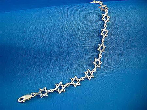 #SB-4 Star Bracelet — alternate view | Judaica Square Lakewood