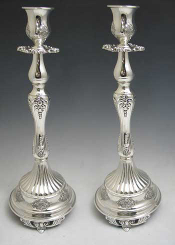 Candlesticks Silverplated Candlesticks (401)