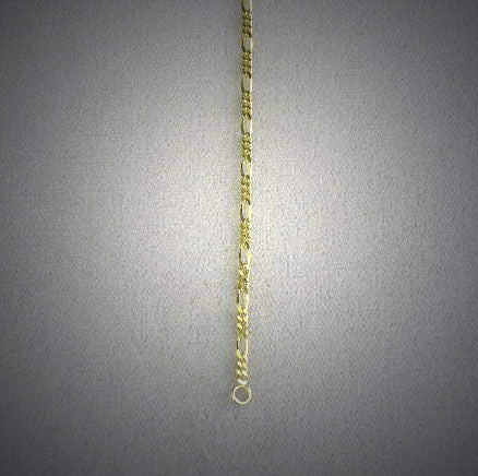 #GBFIG 14K Yellow Gold Baby Figaro Chain | Judaica Square Lakewood