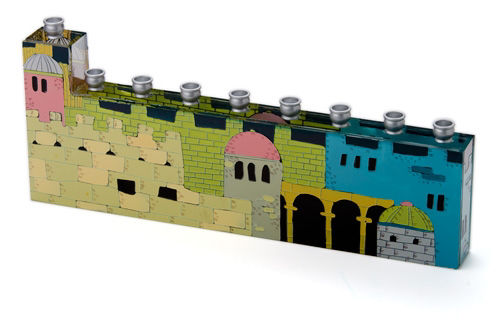 Jerusalem City Menorah | Judaica Square Lakewood