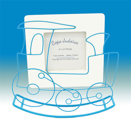Little Blue Engine Picture Frame | Judaica Square Lakewood
