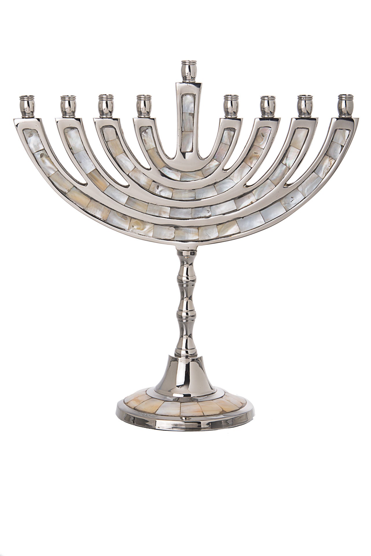 Mother of Pearl Menorah | Judaica Square Lakewood