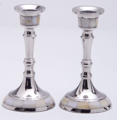 Mother of Pearl Candle sticks Candlesticks