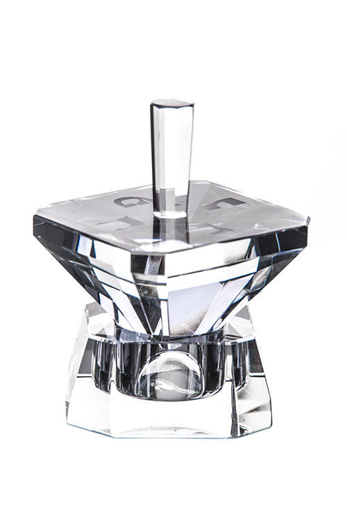 Crystal Dreidel | Judaica Square Lakewood
