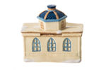 Synagogue Tzedakah Box — detail | Judaica Square Lakewood
