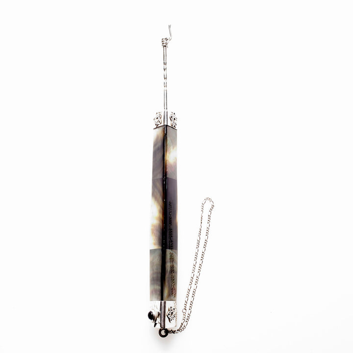 Yad Black Mussel Triangle and Sterling Silver