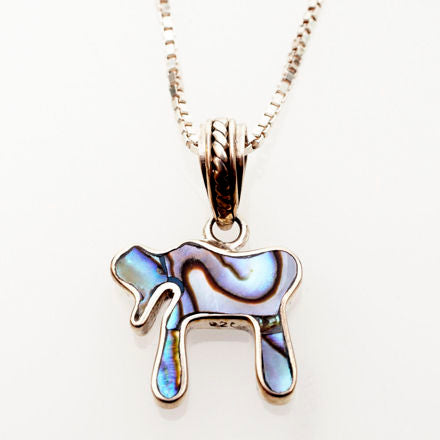 Abalone and Sterling Silver Mini Chai