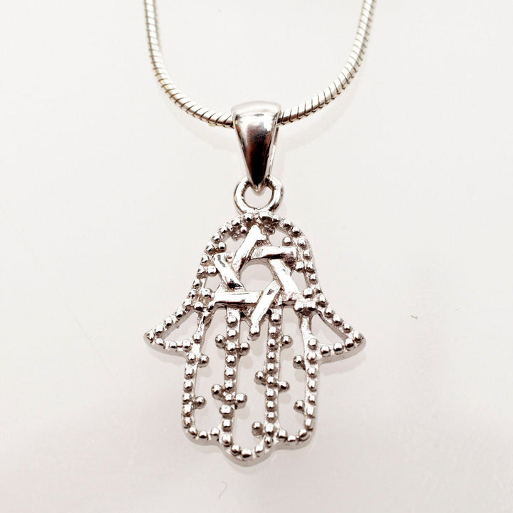 Bead Edge Hamsa
