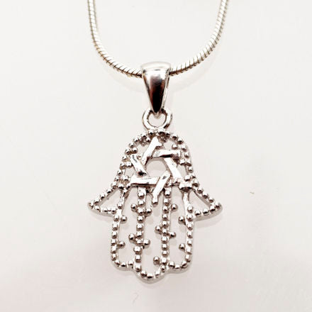 Bead Edge Hamsa