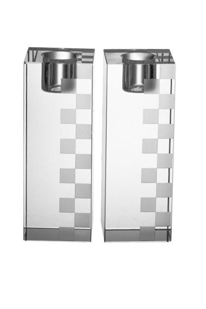 Checker Board Candle Sticks