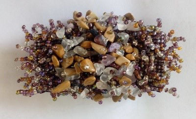 Gemstone and Glass Bead Bracelet | Judaica Square Lakewood