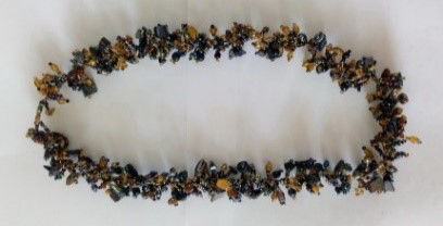 Gemstone Glass Bead Necklace | Judaica Square Lakewood