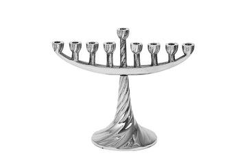 Swirl menorah | Judaica Square Lakewood