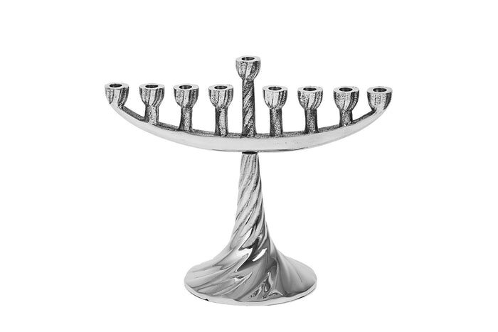 Swirl menorah | Judaica Square Lakewood