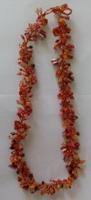 Gemstone Glass Bead Necklace | Judaica Square Lakewood