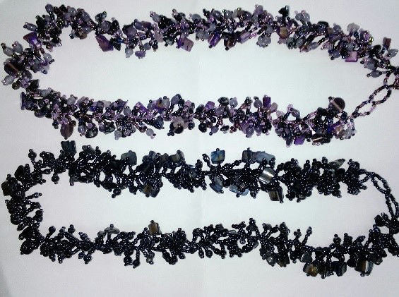 Gemstone Glass Bead Necklace | Judaica Square Lakewood