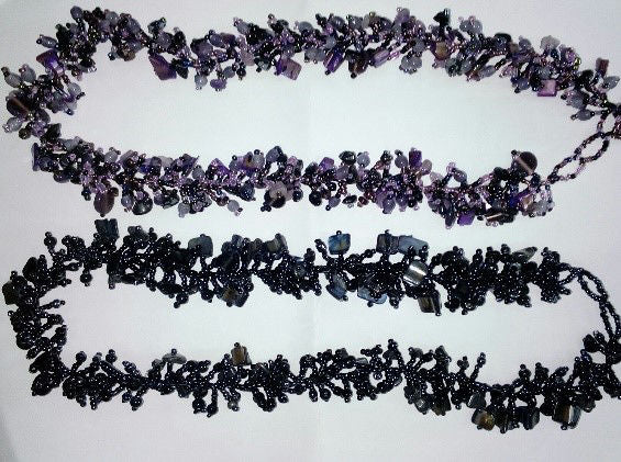 Gemstone Glass Bead Necklace | Judaica Square Lakewood