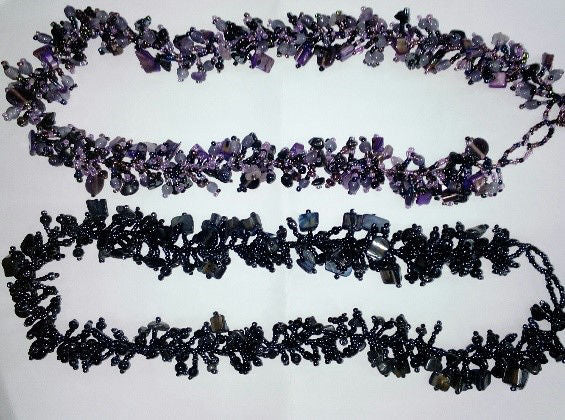 Gemstone Glass Bead Necklace | Judaica Square Lakewood