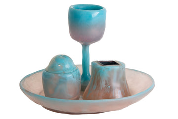 Havdallah Set Ocean Resin | Judaica Square Lakewood