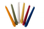 Channukah Candles — detail | Judaica Square Lakewood