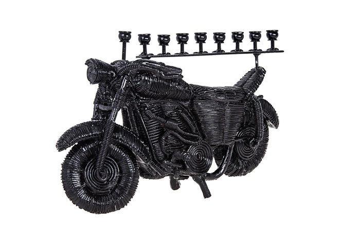 Motorcycle Menorah | Judaica Square Lakewood