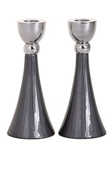#6066-GR Candle stick Smoke -Grey