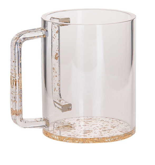 Wash Cup Gold Lucite — alternate view | Judaica Square Lakewood