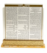 Bencher Holder Gold Lucite | Judaica Square Lakewood