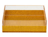 Napkin Holder Gold Lucite | Judaica Square Lakewood