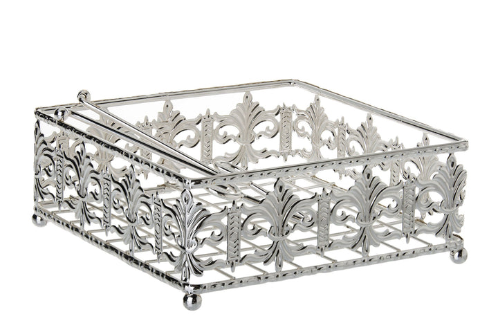 Napkin Holder Silver plated