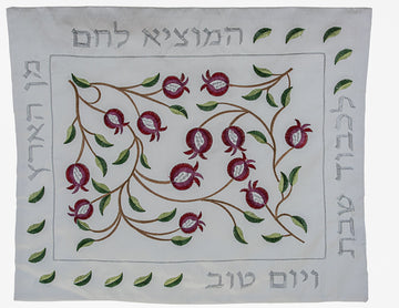Challah Cover Pomegranates (3502)
