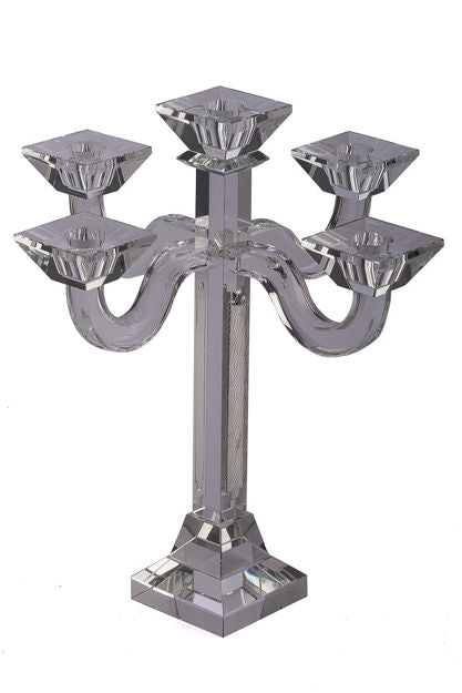Crystal and Silver — alternate view | Judaica Square Lakewood