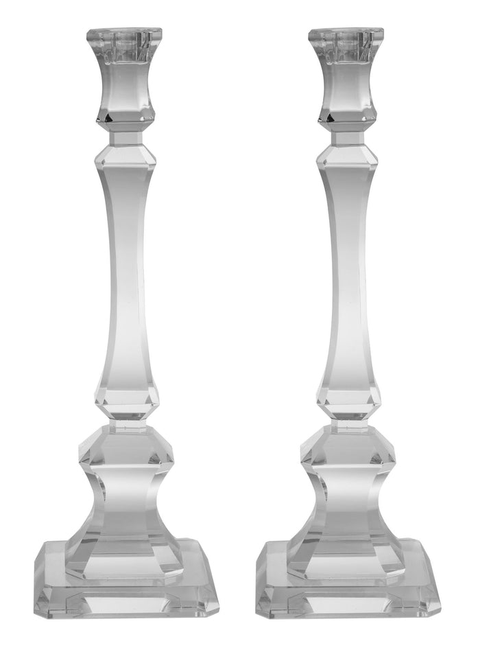 Candle Stick Crystal Handmade Candlesticks | Judaica Square Lakewood